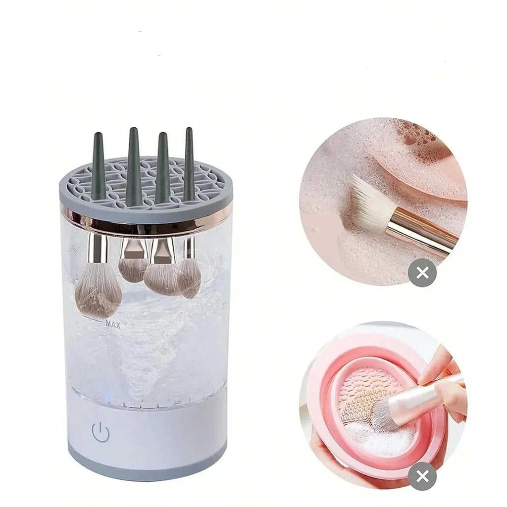 Limpiador Automático de Brochas de Maquillaje - foto 2