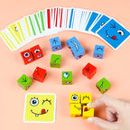 Juego Cambia Cara Montessori - vista 1 - Iron Oak Chile