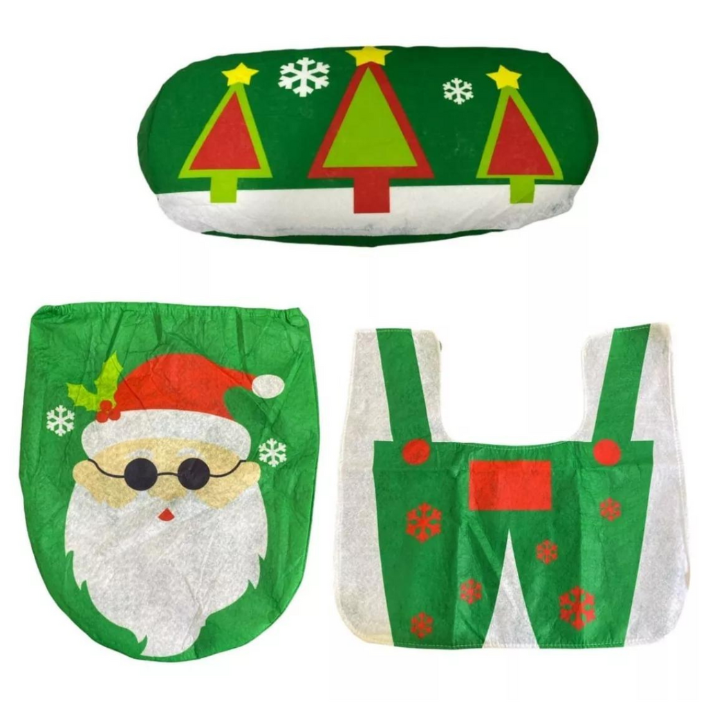 Set Navideño Alfombra y Funda de Inodoro - vista 2 - Iron Oak Chile
