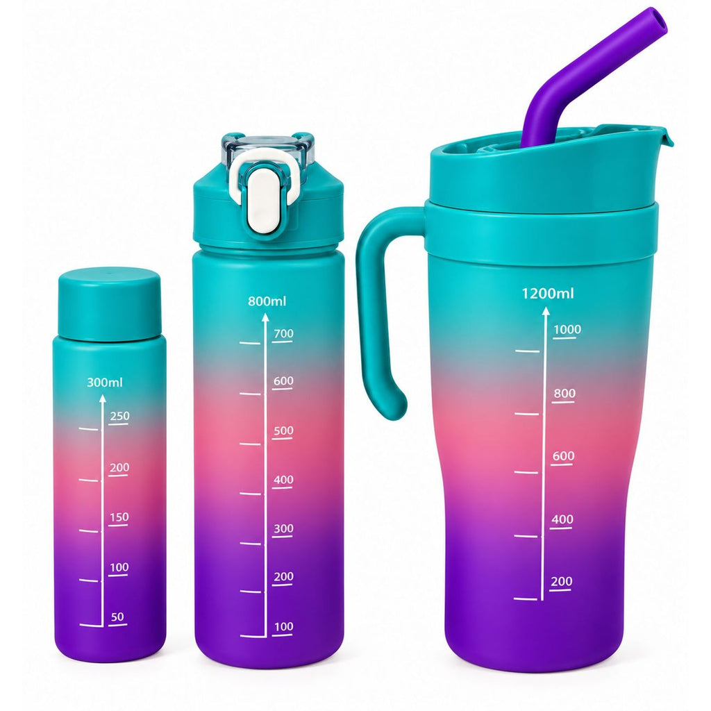 Pack Botellas 3 en 1 (1200 + 800 + 300 ml) - foto 1