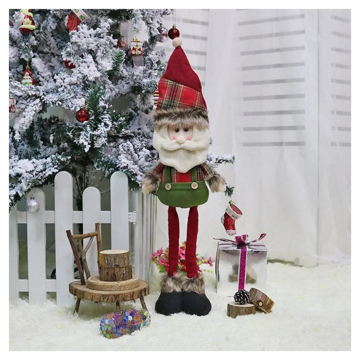 Muñecos Navideños Piernas Largas - vista 2 - Iron Oak Chile