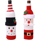 Fundas Navideñas para Botellas | Mesa de Fiesta