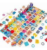 Juguete Montessori 7 en 1 de Madera | Aprende Jugando