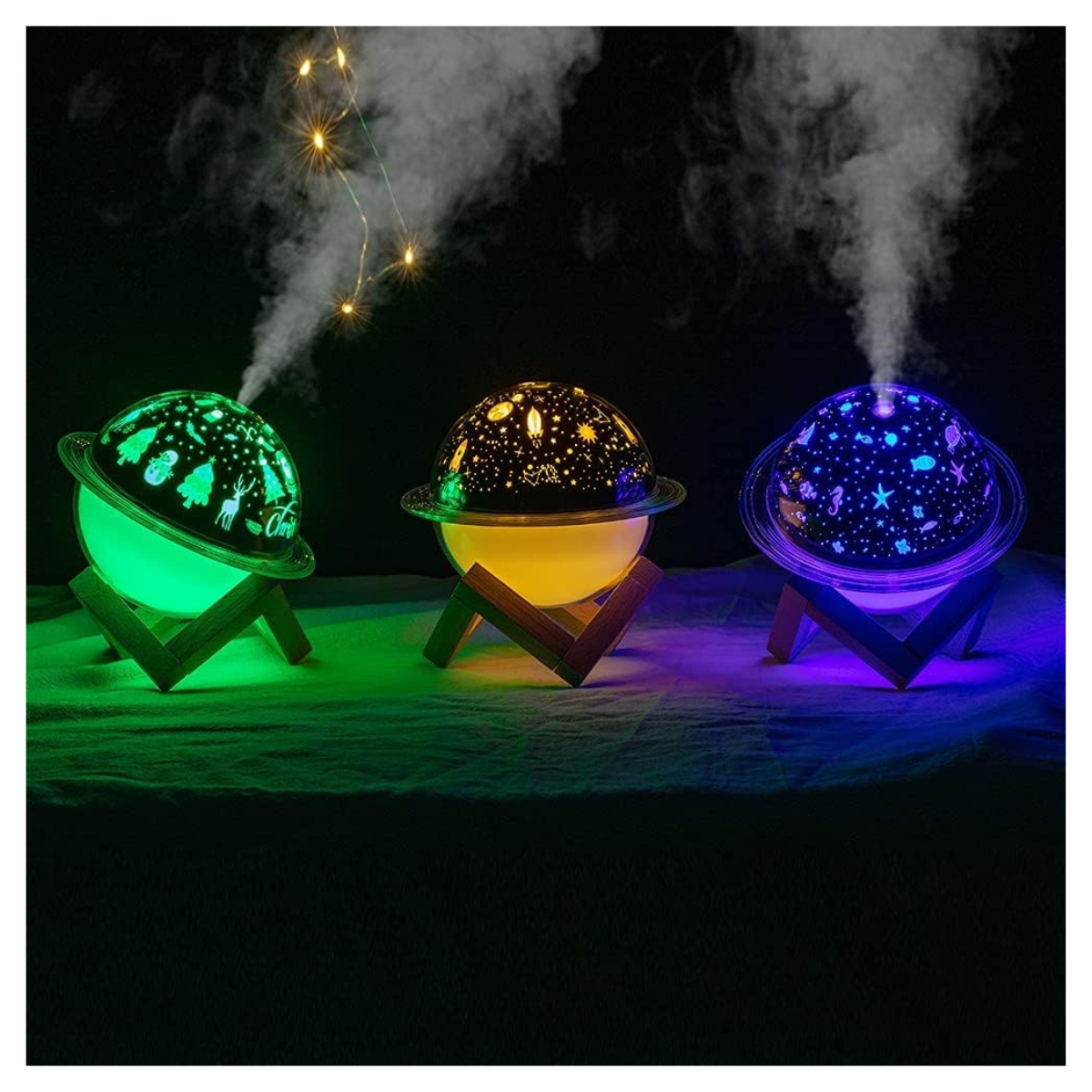 Lámpara Globo Navideño con Humidificador - vista 3 - Iron Oak Chile