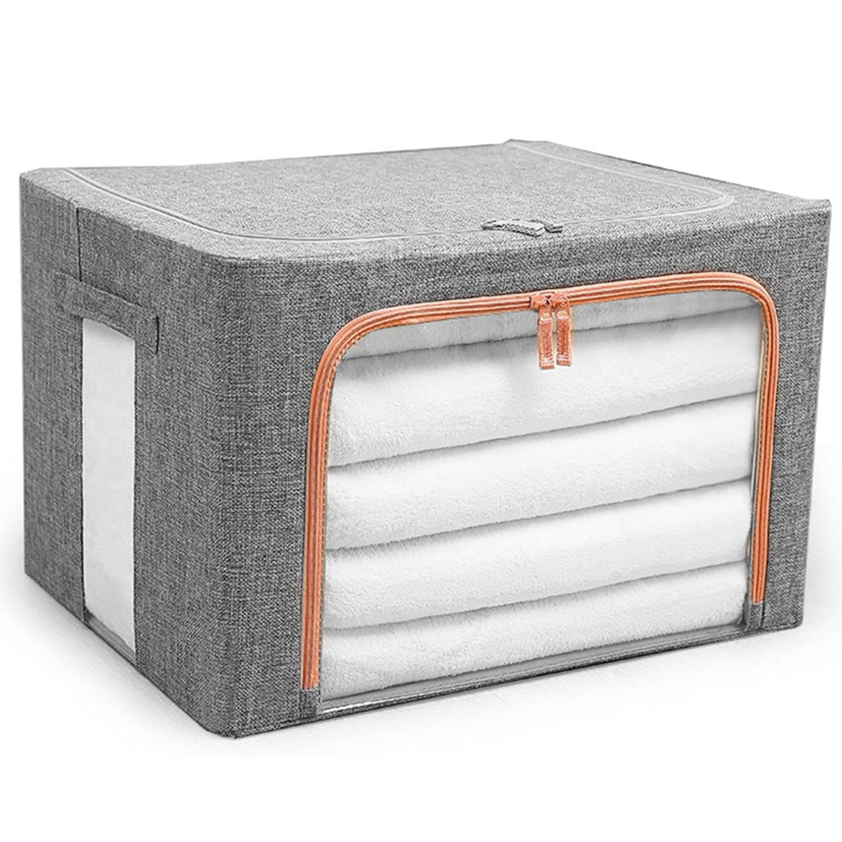 Caja Organizadora de Tela con Ventana - vista 1 - Iron Oak Chile