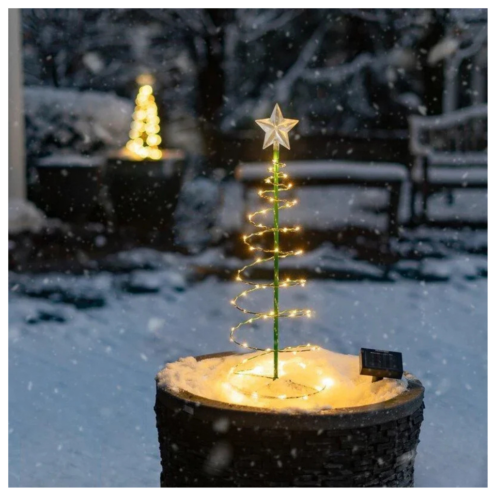 Árbol Navideño Ondulado LED 50 cm - vista 4 - Iron Oak Chile