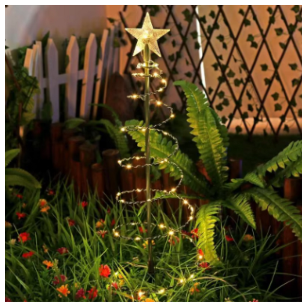 Árbol Navideño Ondulado LED 50 cm - vista 2 - Iron Oak Chile