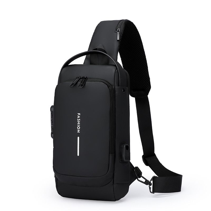 Bolso Cruzado Antirrobo con Clave - vista 1 - Iron Oak Chile