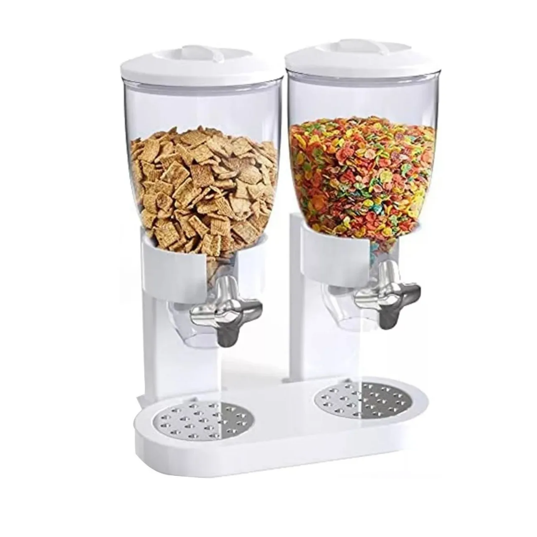 Dispensador Doble de Cereales - vista 2 - Iron Oak Chile
