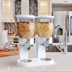 Dispensador Doble de Cereales - vista 1 - Iron Oak Chile