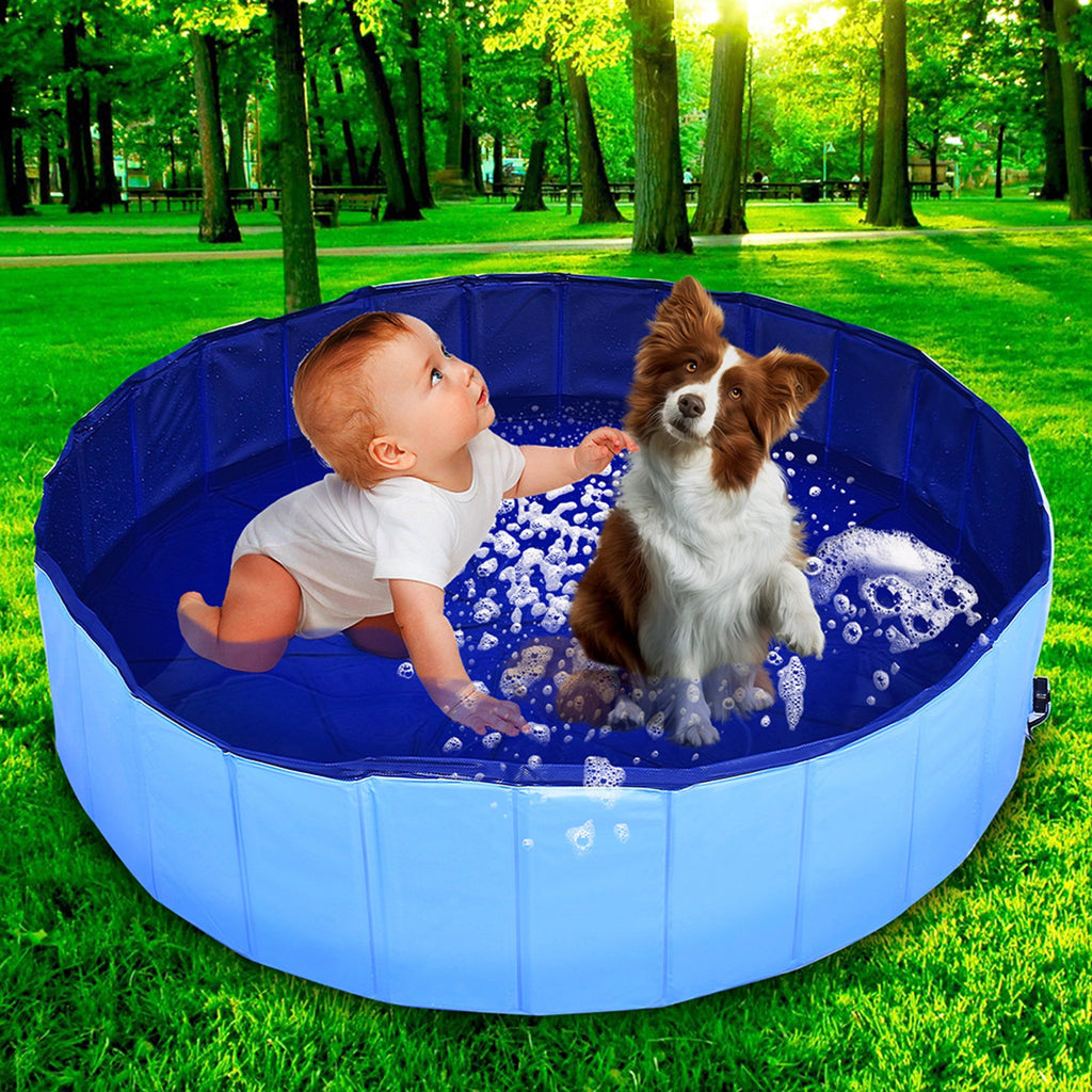 Piscina Plegable para Mascotas y Niños 80x20 cm - foto 2
