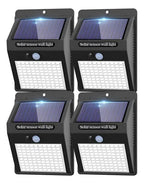 Pack 4 Focos Solares LED para Exterior - vista 1 - Iron Oak Chile