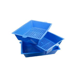Arenero para Gatos con 3 Bandejas