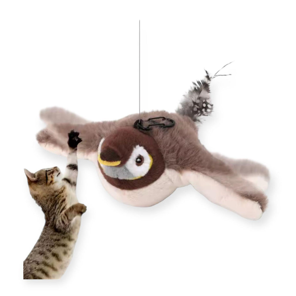 Juguete Interactivo Pájaro que Aletea para Gatos - foto 1