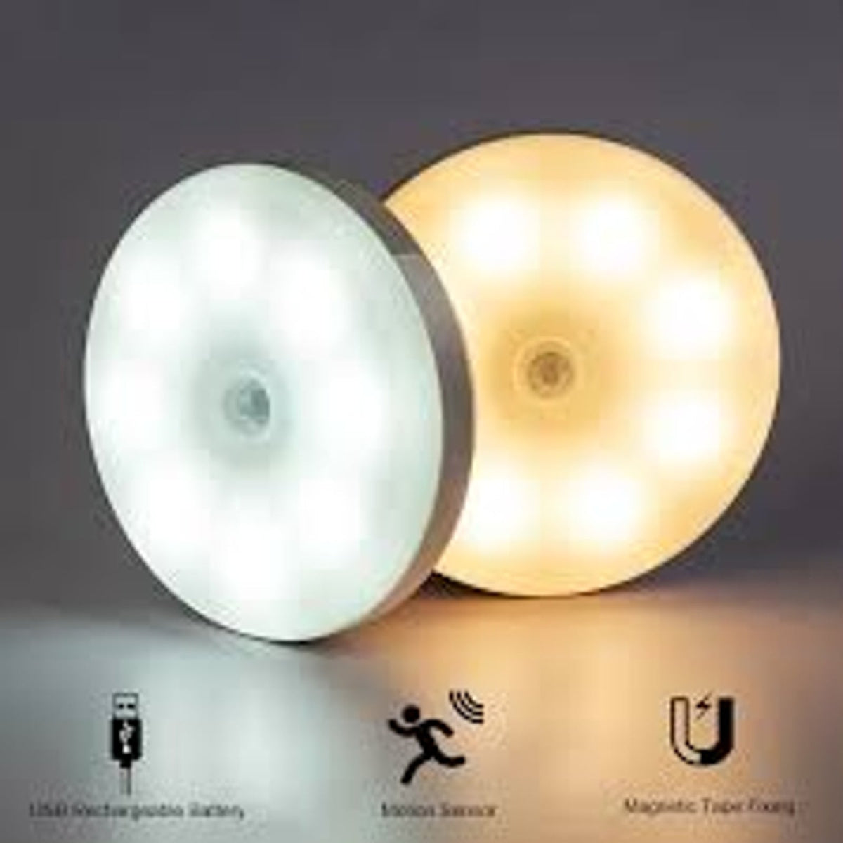 Luces LED con Sensor de Movimiento Pack x3 - foto 1