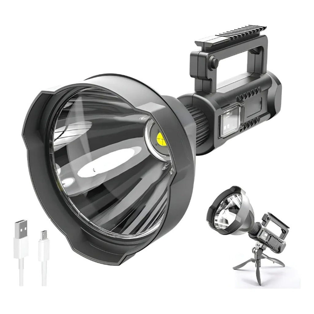 Foco Linterna LED Recargable con Trípode - foto 2