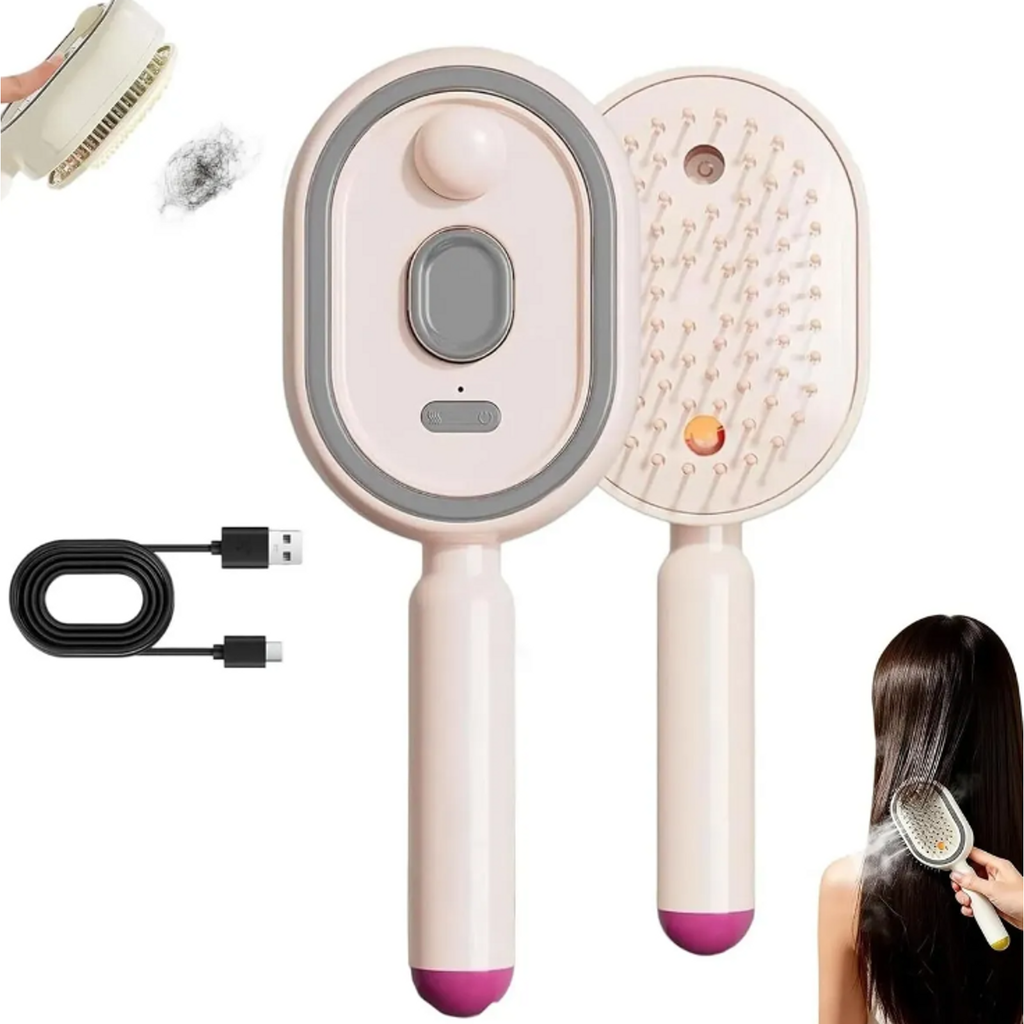 Cepillo a Vapor Eléctrico Anti Frizz - foto 1