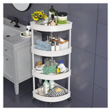 Carro Organizador Multiuso de 4 Niveles con Ruedas | Baño y Cocina