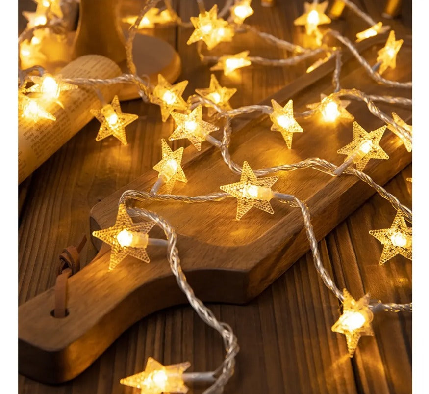 Guirnalda de Luces Estrella - vista 1 - Iron Oak Chile