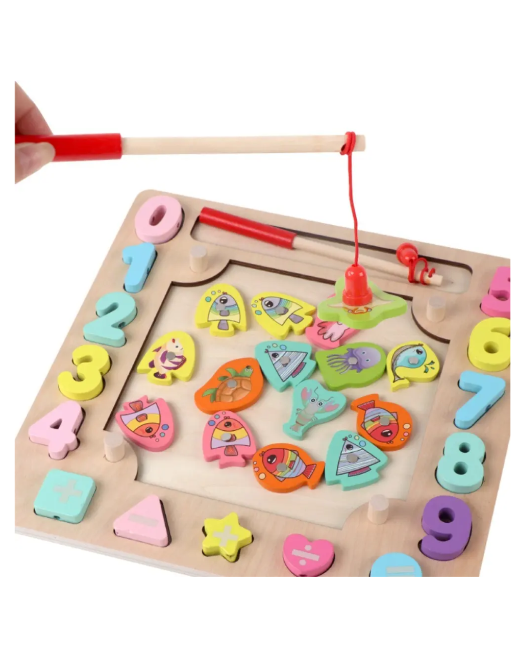 Juego Montessori Multifunción de Madera - vista 3 - Iron Oak Chile