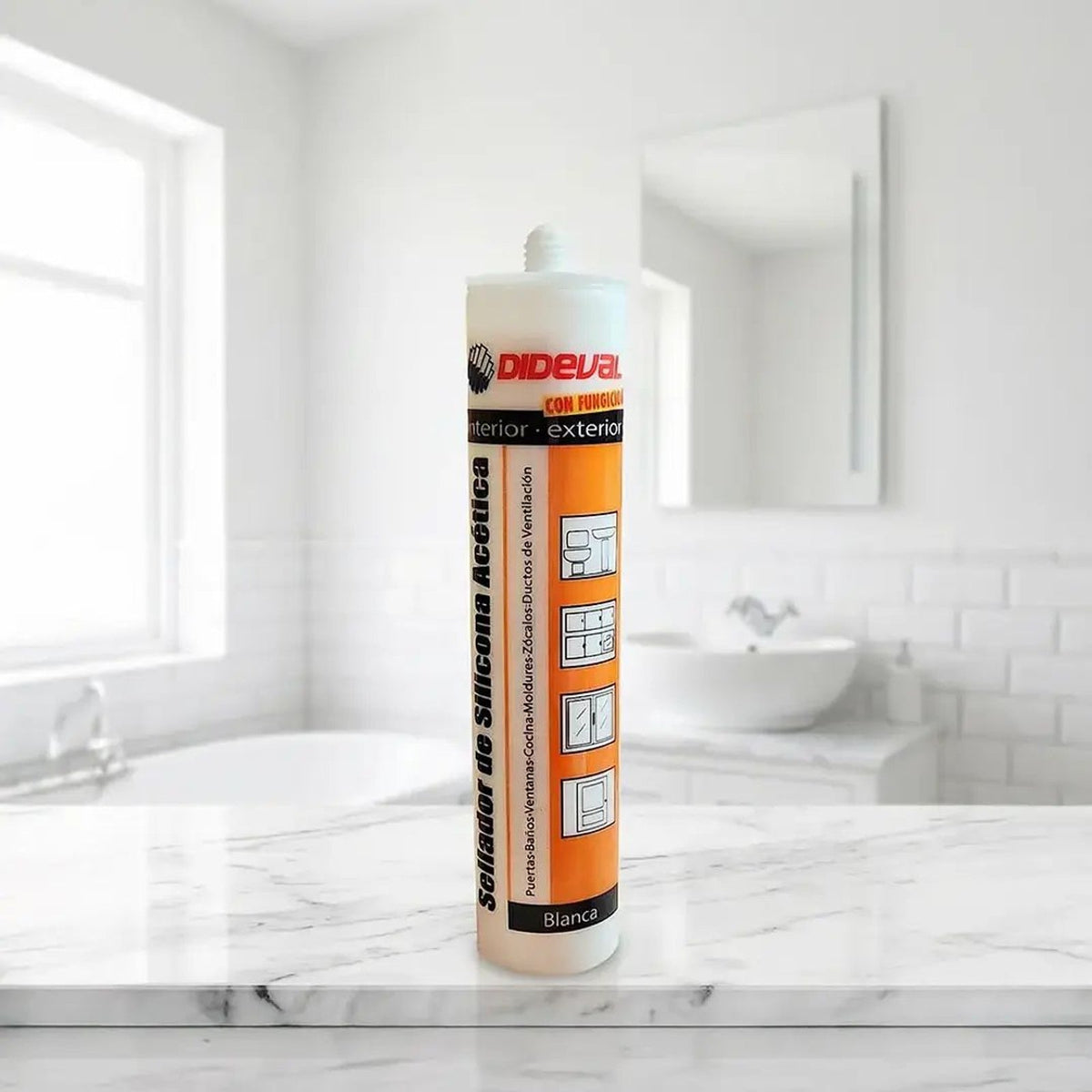 Kit Reparación Silicona para Baño y Cocina - foto 3