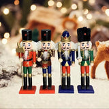 Pack 4 Cascanueces Navideños Decorativos | Estilo clásico