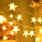 Guirnalda de Luces Estrella - vista 3 - Iron Oak Chile