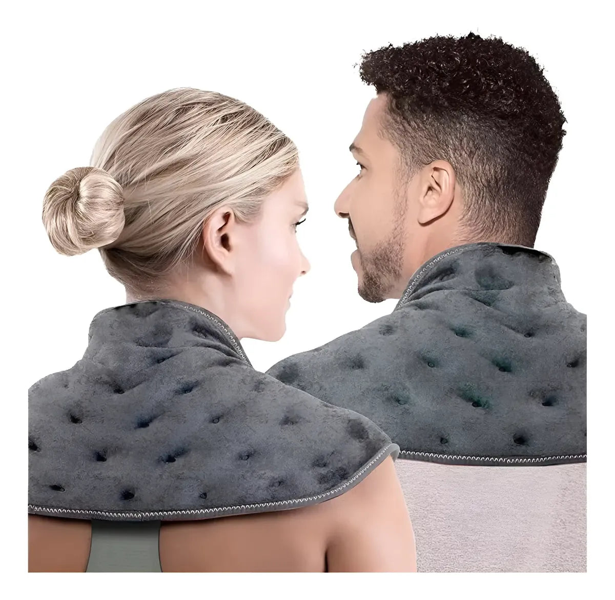 Manta Teraphy Pro - Alivia el Dolor de Cuello y Hombros - Compresa Térmica Frío/Calor