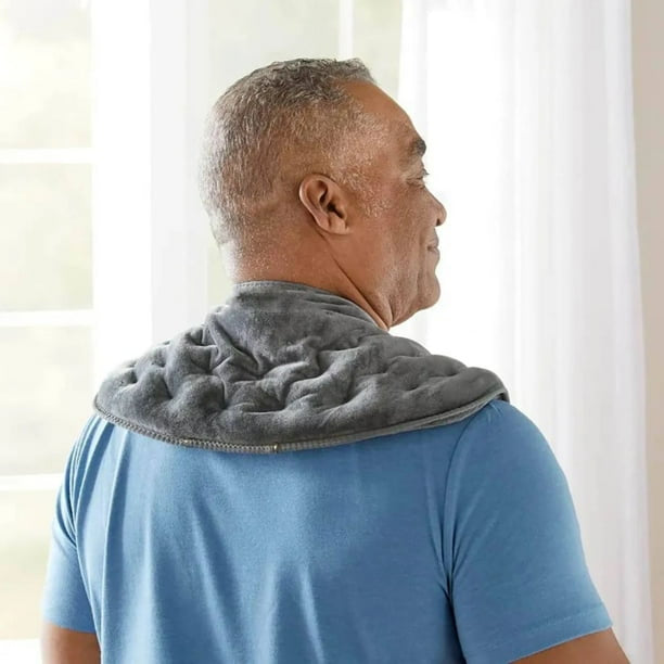 Manta Teraphy Pro - Alivia el Dolor de Cuello y Hombros - Compresa Térmica Frío/Calor