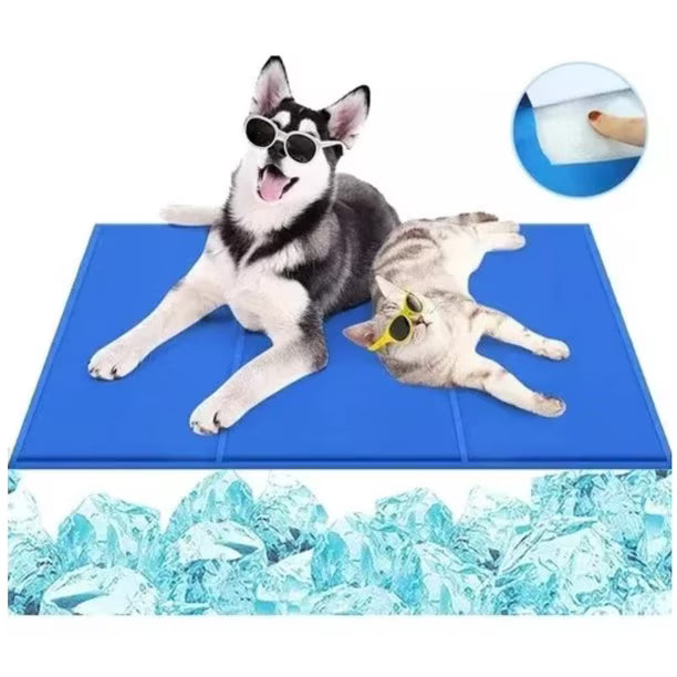 Cama refrescante para Mascotas - Frescura instantánea sin Agua ni Electricidad.