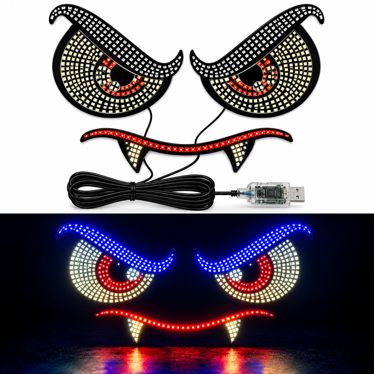 Ojos LED RGB para Auto | Personaliza tu vehículo