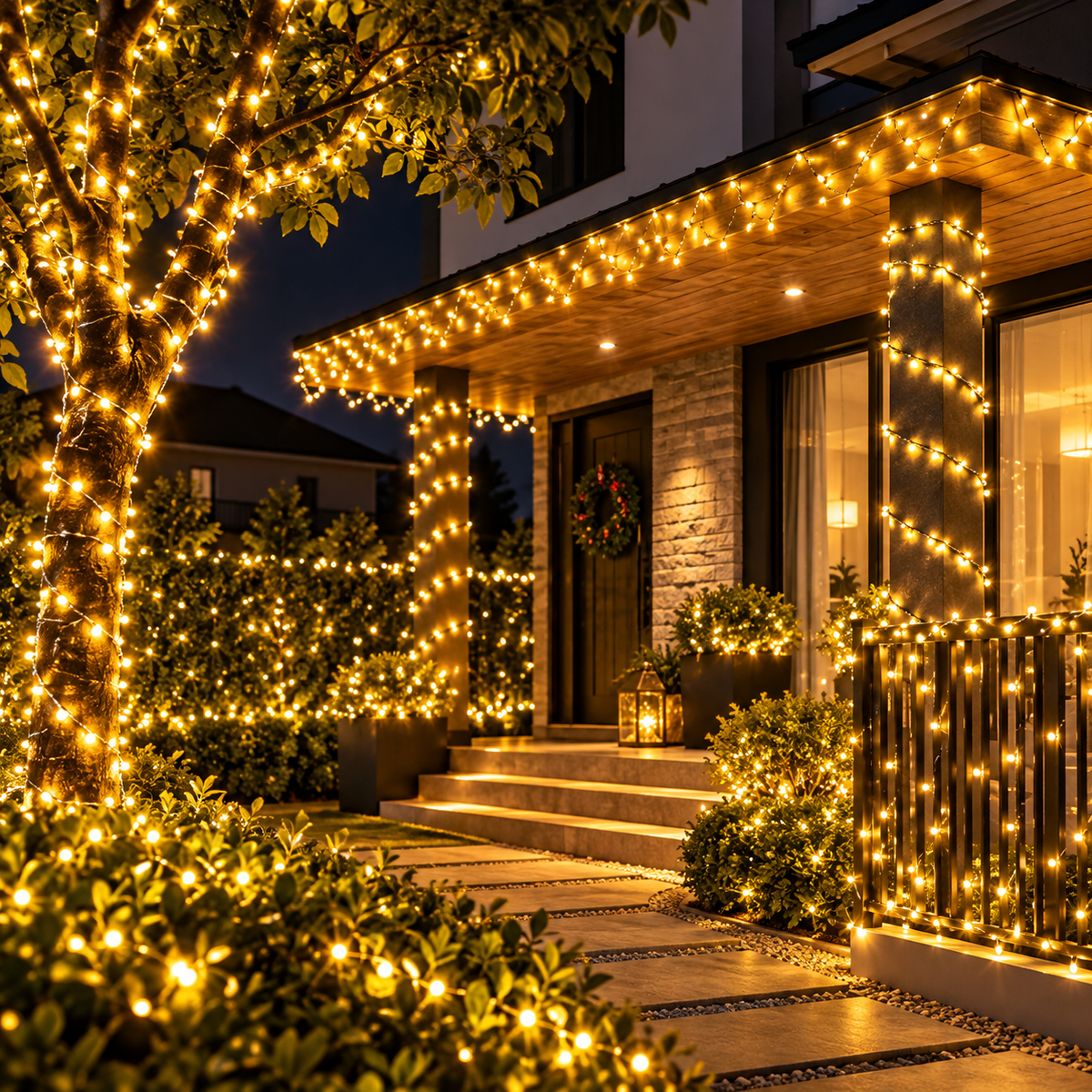 Luces de Navidad Solares 20 m | 200 LED