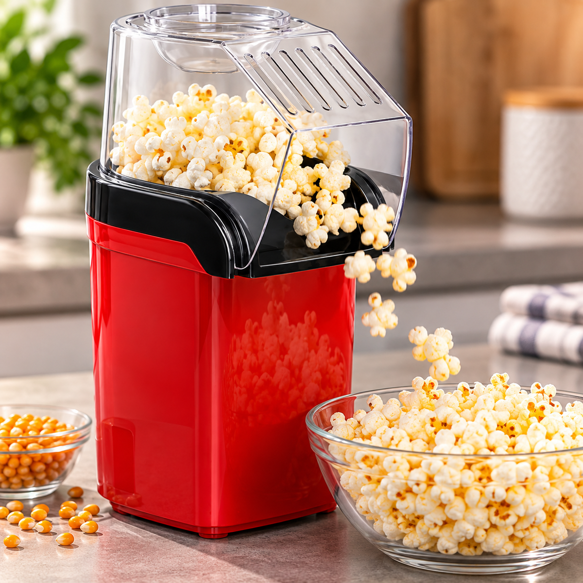 Máquina de Cabritas | ¡Disfruta palomitas recién hechas en casa!