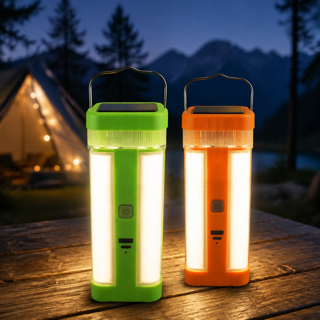 Lámpara LED Solar para Camping 500 Lúmenes - foto 2