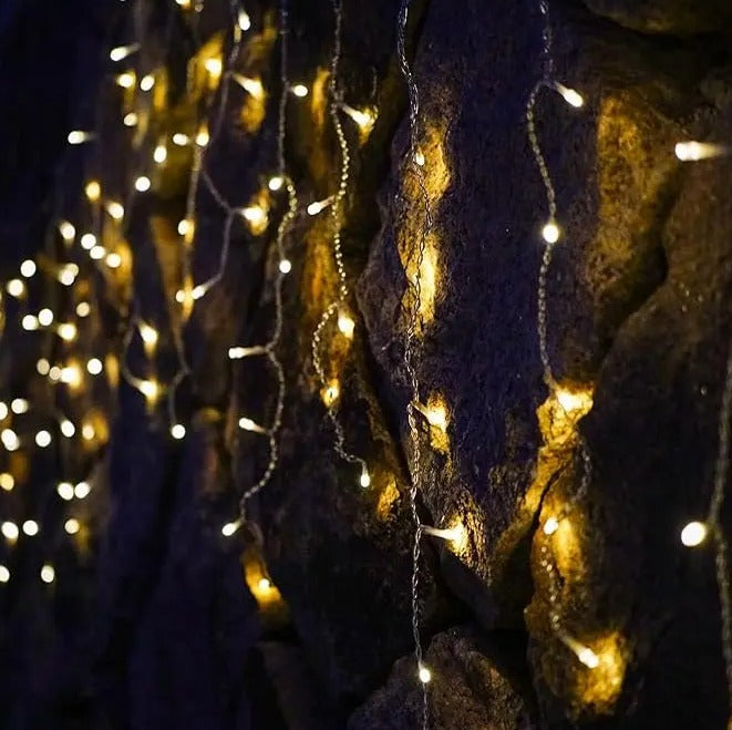 Cortina de Luces LED 3x2 m - vista 3 - Iron Oak Chile
