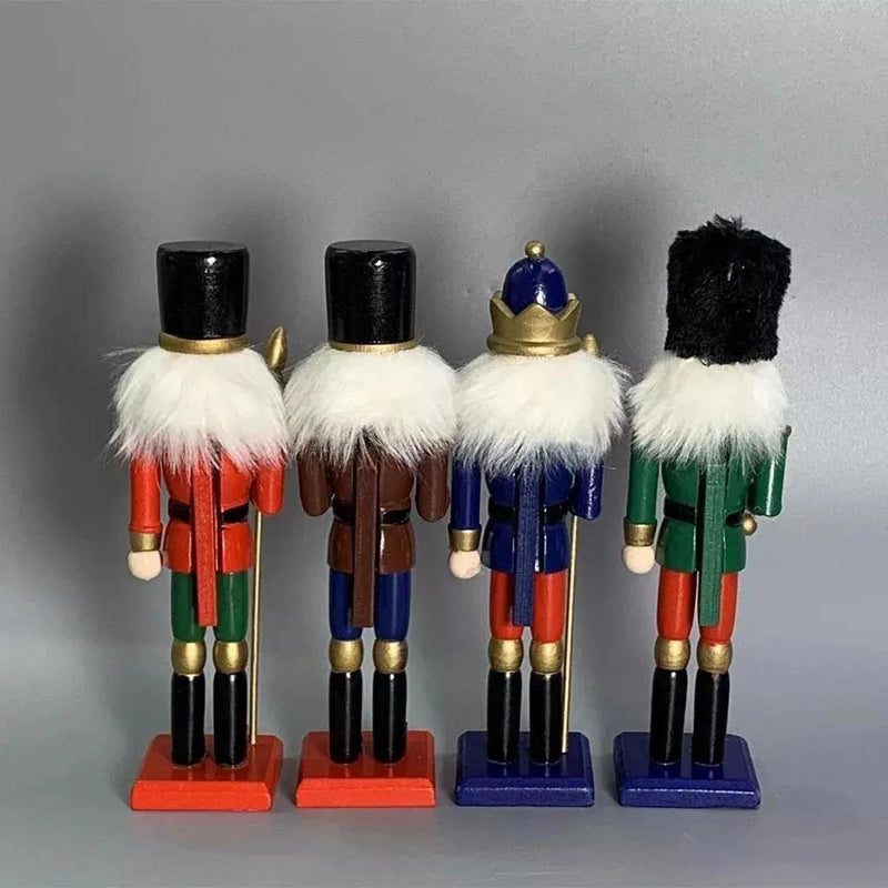 Pack 4 Cascanueces Navideños Decorativos - vista 5 - Iron Oak Chile