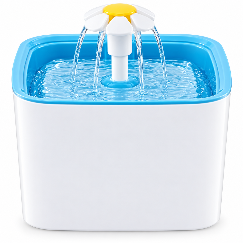 Fuente de Agua para Mascotas con Filtro y Luz LED - Iron Oak Chile