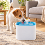Fuente de Agua para Mascotas con Filtro y Luz LED - en el hogar - Iron Oak Chile