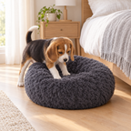Cama Antiestrés para Mascotas 60 cm - en uso - Iron Oak Chile
