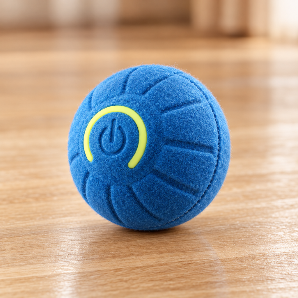 Pelota Inteligente Interactiva para Perros y Gatos - detalle del producto - Iron Oak Chile