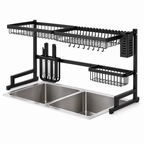 Rack Escurridor de Platos sobre Lavaplatos 85 cm - Iron Oak Chile