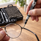Destornillador de precisión reparando lentes - kit 115 en 1 Iron Oak Chile