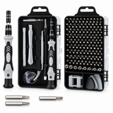Kit de Destornilladores de Precisión 115 en 1 | Puntas magnéticas para celulares, lentes y electrónica