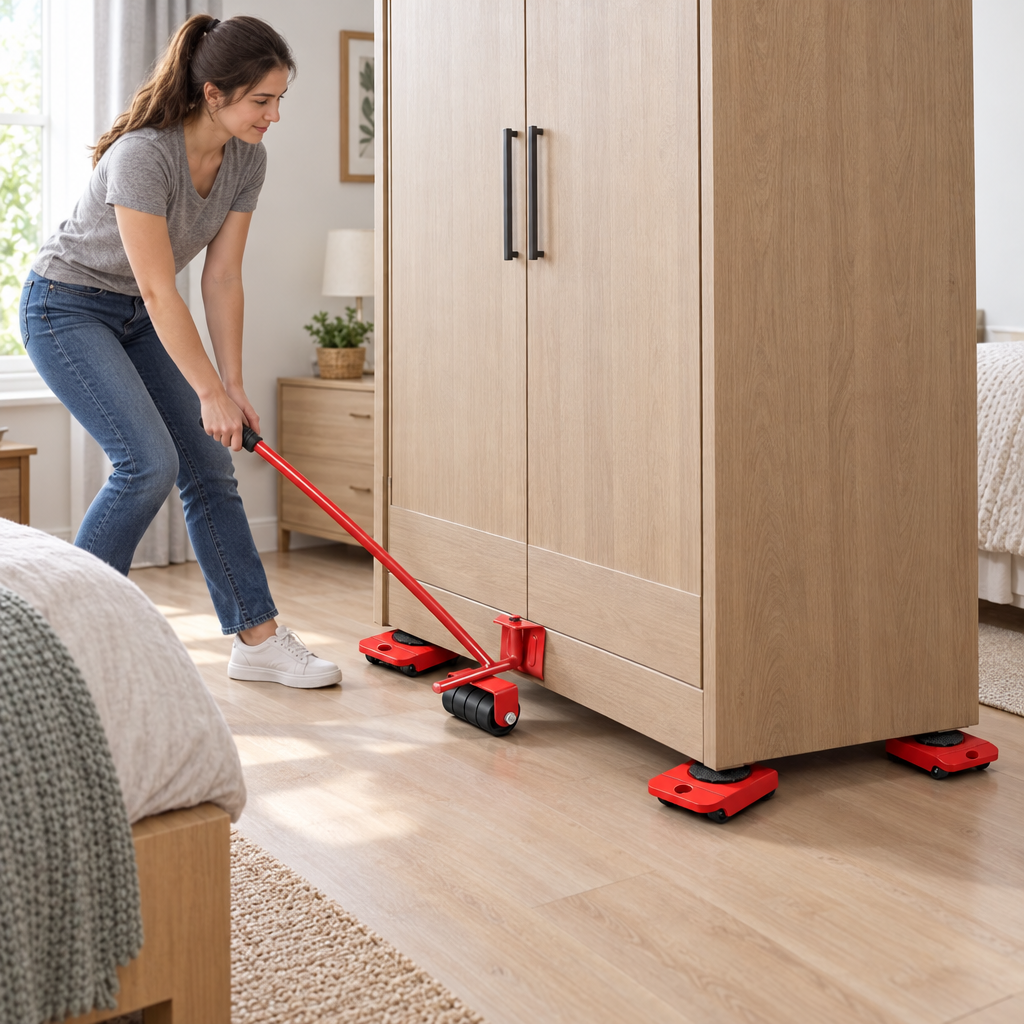 Kit para Mover Muebles Pesados - detalle del producto - Iron Oak Chile