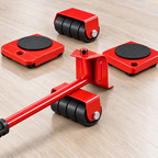 Kit para Mover Muebles Pesados - en uso - Iron Oak Chile