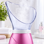 Vaporizador Facial Sauna - en uso - Iron Oak Chile