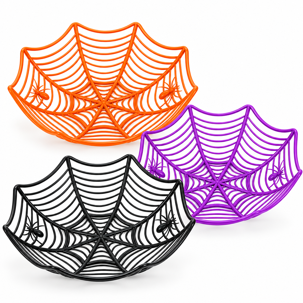 Pack 3 Cestas para Dulces de Halloween - Iron Oak Chile