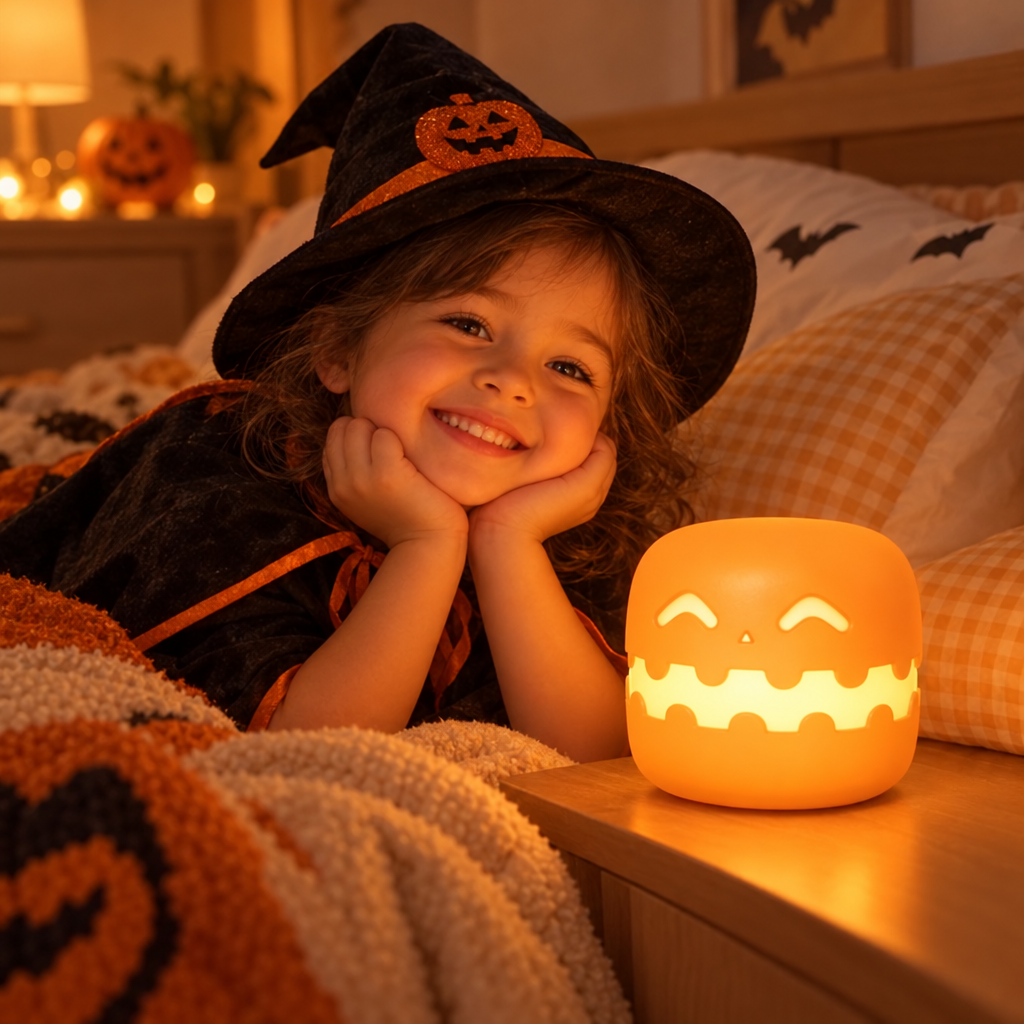 Lámpara Calabaza LED con USB - en el hogar - Iron Oak Chile