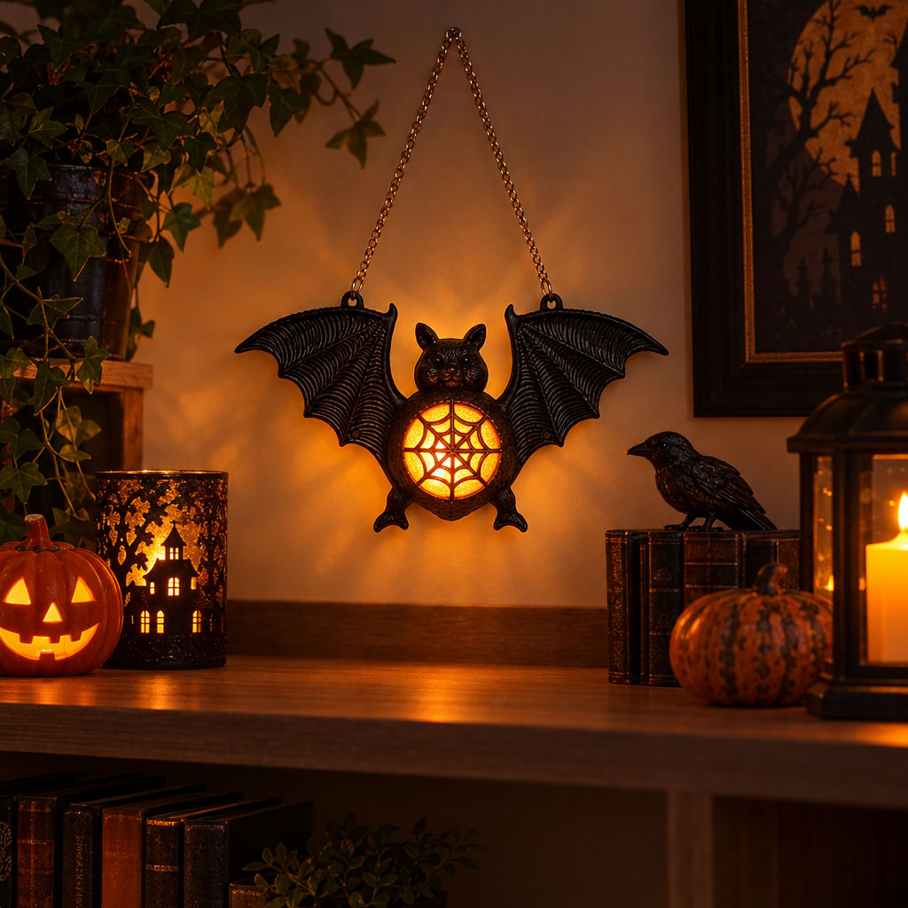 Luz LED Murciélago para Halloween - beneficios y características - Iron Oak Chile