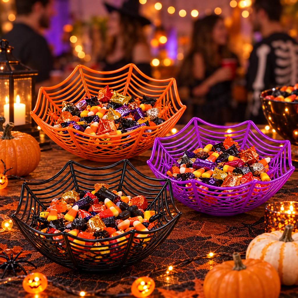 Pack 3 Cestas para Dulces de Halloween - detalle del producto - Iron Oak Chile